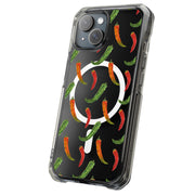 Chili Pepper 3 Tough Cases For Apple iPhone (17, 16, 15, 14, 13, 12, 11, X, SE, 8, 7/ Air, Plus, Pro, Max, Mini, XR, XS), Print in USA