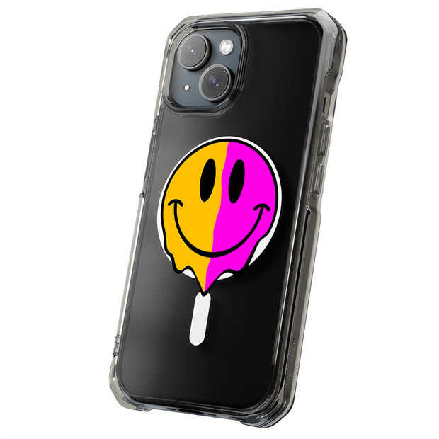 Smiley Face 1 Tough Cases For Apple iPhone (17, 16, 15, 14, 13, 12, 11, X, SE, 8, 7/ Air, Plus, Pro, Max, Mini, XR, XS), Print in USA
