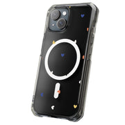 Cute Love Heart Tough Cases For Apple iPhone (17, 16, 15, 14, 13, 12, 11, X, SE, 8, 7/ Air, Plus, Pro, Max, Mini, XR, XS), Print in USA