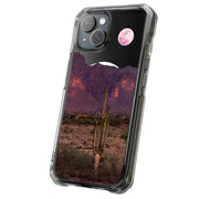 Twilight Cactus Tough Cases For Apple iPhone (17, 16, 15, 14, 13, 12, 11, X, SE, 8, 7/ Air, Plus, Pro, Max, Mini, XR, XS), Print in USA