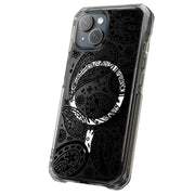 Black Bandana 2 Tough Cases For Apple iPhone (17, 16, 15, 14, 13, 12, 11, X, SE, 8, 7/ Air, Plus, Pro, Max, Mini, XR, XS), Print in USA