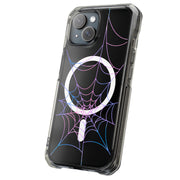 Spider Web Pink Tough Cases For Apple iPhone (17, 16, 15, 14, 13, 12, 11, X, SE, 8, 7/ Air, Plus, Pro, Max, Mini, XR, XS), Print in USA