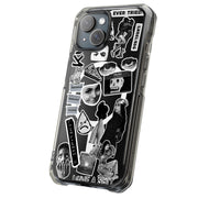 Grunge Collage5 Tough Cases For Apple iPhone (17, 16, 15, 14, 13, 12, 11, X, SE, 8, 7/ Air, Plus, Pro, Max, Mini, XR, XS), Print in USA