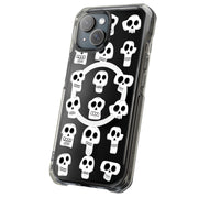Funny Skull Tough Cases For Apple iPhone (17, 16, 15, 14, 13, 12, 11, X, SE, 8, 7/ Air, Plus, Pro, Max, Mini, XR, XS), Print in USA