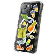 Go Summer Beach Tough Cases For Apple iPhone (17, 16, 15, 14, 13, 12, 11, X, SE, 8, 7/ Air, Plus, Pro, Max, Mini, XR, XS), Print in USA