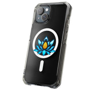 Blue Lotus Tough Cases For Apple iPhone (17, 16, 15, 14, 13, 12, 11, X, SE, 8, 7/ Air, Plus, Pro, Max, Mini, XR, XS), Print in USA