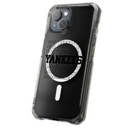 Yankees Tough Cases For Apple iPhone (17, 16, 15, 14, 13, 12, 11, X, SE, 8, 7/ Air, Plus, Pro, Max, Mini, XR, XS), Print in USA