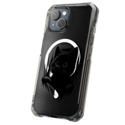 Cute Peek Cat 2 Tough Cases For Apple iPhone (17, 16, 15, 14, 13, 12, 11, X, SE, 8, 7/ Air, Plus, Pro, Max, Mini, XR, XS), Print in USA