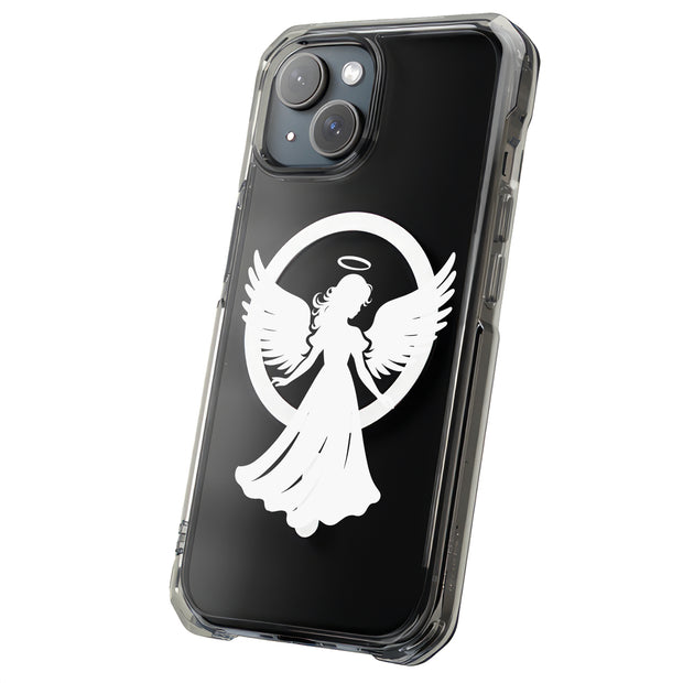 Heavenly Angel Tough Cases For Apple iPhone (17, 16, 15, 14, 13, 12, 11, X, SE, 8, 7/ Air, Plus, Pro, Max, Mini, XR, XS), Print in USA