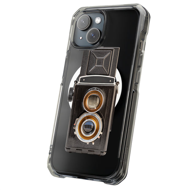 Old Camera 3 Tough Cases For Apple iPhone (17, 16, 15, 14, 13, 12, 11, X, SE, 8, 7/ Air, Plus, Pro, Max, Mini, XR, XS), Print in USA