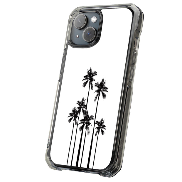 Palm Trees Tough Cases For Apple iPhone (17, 16, 15, 14, 13, 12, 11, X, SE, 8, 7/ Air, Plus, Pro, Max, Mini, XR, XS), Print in USA