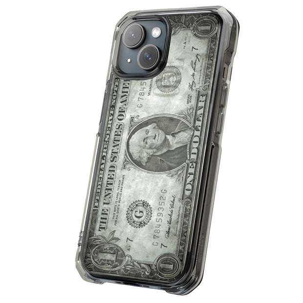 Grunge Bill Tough Cases For Apple iPhone (17, 16, 15, 14, 13, 12, 11, X, SE, 8, 7/ Air, Plus, Pro, Max, Mini, XR, XS), Print in USA