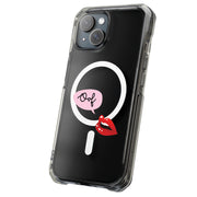 Whisper Lips Tough Cases For Apple iPhone (17, 16, 15, 14, 13, 12, 11, X, SE, 8, 7/ Air, Plus, Pro, Max, Mini, XR, XS), Print in USA