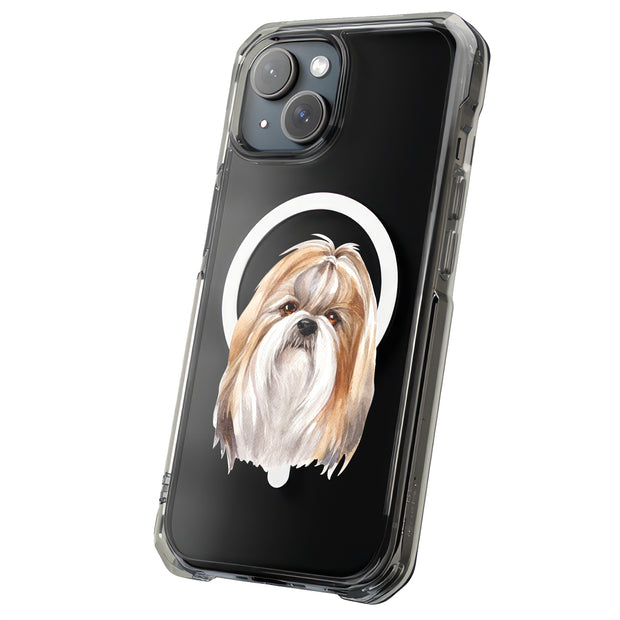 Dog Painting 1 Tough Cases For Apple iPhone (17, 16, 15, 14, 13, 12, 11, X, SE, 8, 7/ Air, Plus, Pro, Max, Mini, XR, XS), Print in USA