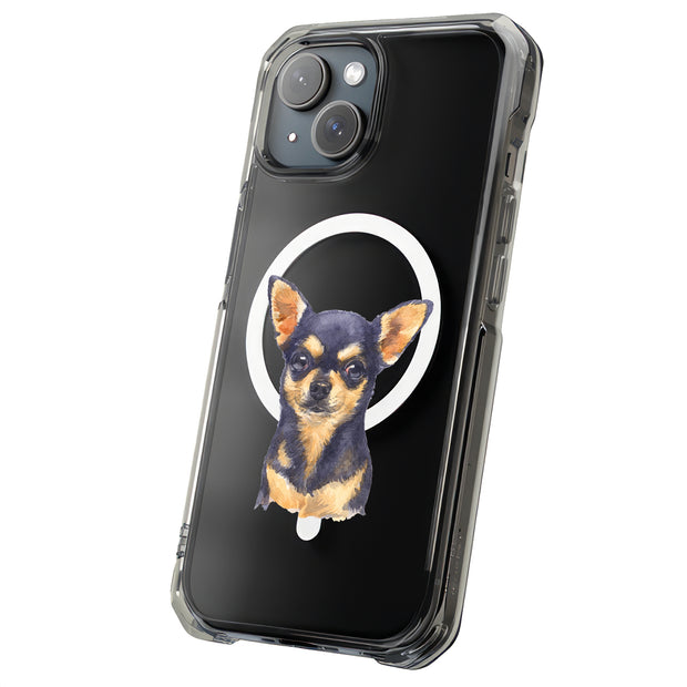 Dog Painting 2 Tough Cases For Apple iPhone (17, 16, 15, 14, 13, 12, 11, X, SE, 8, 7/ Air, Plus, Pro, Max, Mini, XR, XS), Print in USA