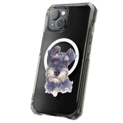 Dog Painting 7 Tough Cases For Apple iPhone (17, 16, 15, 14, 13, 12, 11, X, SE, 8, 7/ Air, Plus, Pro, Max, Mini, XR, XS), Print in USA