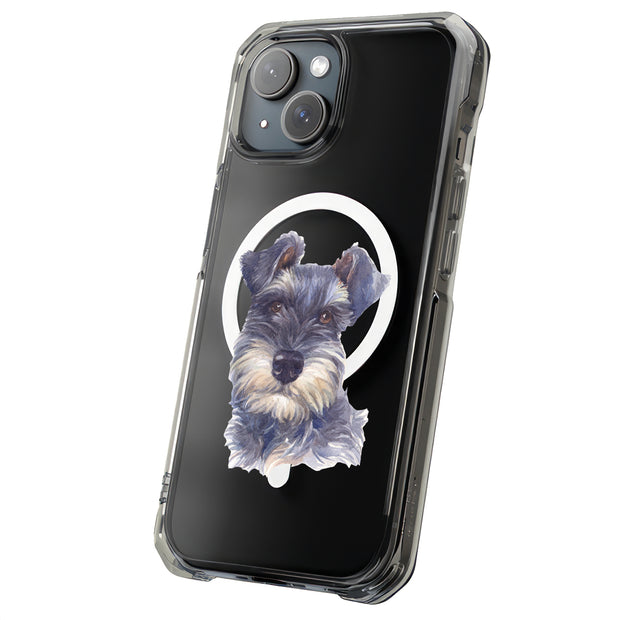 Dog Painting 7 Tough Cases For Apple iPhone (17, 16, 15, 14, 13, 12, 11, X, SE, 8, 7/ Air, Plus, Pro, Max, Mini, XR, XS), Print in USA
