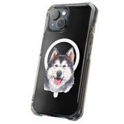 Dog Painting 8 Tough Cases For Apple iPhone (17, 16, 15, 14, 13, 12, 11, X, SE, 8, 7/ Air, Plus, Pro, Max, Mini, XR, XS), Print in USA