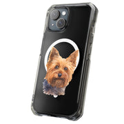Dog Painting 9 Tough Cases For Apple iPhone (17, 16, 15, 14, 13, 12, 11, X, SE, 8, 7/ Air, Plus, Pro, Max, Mini, XR, XS), Print in USA