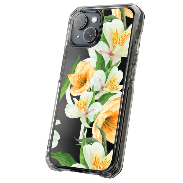 Flower 10 Tough Cases For Apple iPhone (17, 16, 15, 14, 13, 12, 11, X, SE, 8, 7/ Air, Plus, Pro, Max, Mini, XR, XS), Print in USA
