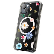Flower 17 Tough Cases For Apple iPhone (17, 16, 15, 14, 13, 12, 11, X, SE, 8, 7/ Air, Plus, Pro, Max, Mini, XR, XS), Print in USA