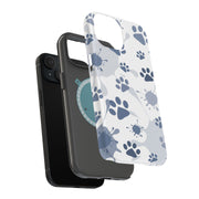 Paw Color 3 Tough Cases For Apple iPhone (17, 16, 15, 14, 13, 12, 11, X, SE, 8, 7/ Air, Plus, Pro, Max, Mini, XR, XS), Print in USA
