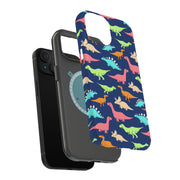 Dinosaur 1 Tough Cases For Apple iPhone (17, 16, 15, 14, 13, 12, 11, X, SE, 8, 7/ Air, Plus, Pro, Max, Mini, XR, XS), Print in USA
