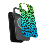 Cool Leopard Tough Cases For Apple iPhone (17, 16, 15, 14, 13, 12, 11, X, SE, 8, 7/ Air, Plus, Pro, Max, Mini, XR, XS), Print in USA