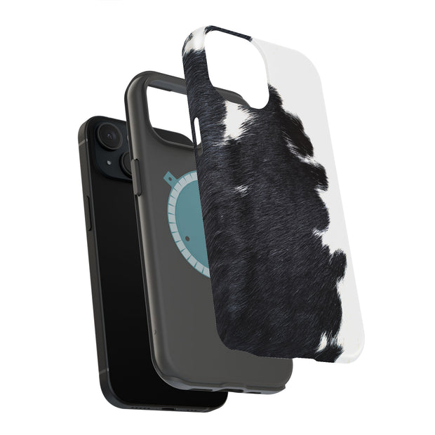 Cow Fur 2 Tough Cases For Apple iPhone (17, 16, 15, 14, 13, 12, 11, X, SE, 8, 7/ Air, Plus, Pro, Max, Mini, XR, XS), Print in USA