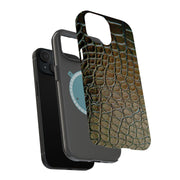 Reptile Skin 4 Tough Cases For Apple iPhone (17, 16, 15, 14, 13, 12, 11, X, SE, 8, 7/ Air, Plus, Pro, Max, Mini, XR, XS), Print in USA