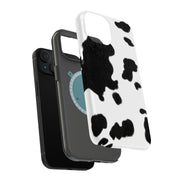 Cow Fur 3 Tough Cases For Apple iPhone (17, 16, 15, 14, 13, 12, 11, X, SE, 8, 7/ Air, Plus, Pro, Max, Mini, XR, XS), Print in USA