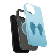 Blue Wings 2 Tough Cases For Apple iPhone (17, 16, 15, 14, 13, 12, 11, X, SE, 8, 7/ Air, Plus, Pro, Max, Mini, XR, XS), Print in USA