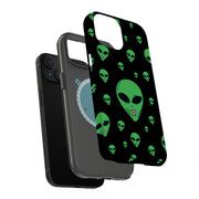 Alien Tongue Tough Cases For Apple iPhone (17, 16, 15, 14, 13, 12, 11, X, SE, 8, 7/ Air, Plus, Pro, Max, Mini, XR, XS), Print in USA