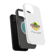 Alien Weird Tough Cases For Apple iPhone (17, 16, 15, 14, 13, 12, 11, X, SE, 8, 7/ Air, Plus, Pro, Max, Mini, XR, XS), Print in USA