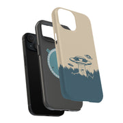 Alien Kidnap Tough Cases For Apple iPhone (17, 16, 15, 14, 13, 12, 11, X, SE, 8, 7/ Air, Plus, Pro, Max, Mini, XR, XS), Print in USA