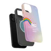 Fly Caticorn Tough Cases For Apple iPhone (17, 16, 15, 14, 13, 12, 11, X, SE, 8, 7/ Air, Plus, Pro, Max, Mini, XR, XS), Print in USA