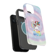 Unicorn Dabbing Tough Cases For Apple iPhone (17, 16, 15, 14, 13, 12, 11, X, SE, 8, 7/ Air, Plus, Pro, Max, Mini, XR, XS), Print in USA