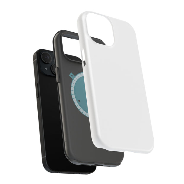 White Tough Cases For Apple iPhone (17, 16, 15, 14, 13, 12, 11, X, SE, 8, 7/ Air, Plus, Pro, Max, Mini, XR, XS), Print in USA