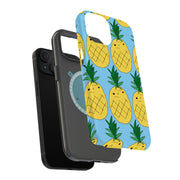 Pineapple 1 Tough Cases For Apple iPhone (17, 16, 15, 14, 13, 12, 11, X, SE, 8, 7/ Air, Plus, Pro, Max, Mini, XR, XS), Print in USA
