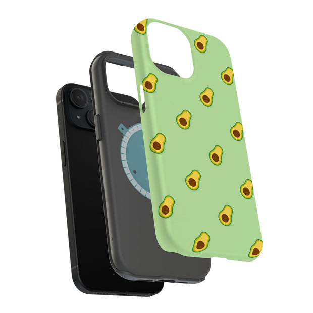 Avocado Tough Cases For Apple iPhone (17, 16, 15, 14, 13, 12, 11, X, SE, 8, 7/ Air, Plus, Pro, Max, Mini, XR, XS), Print in USA