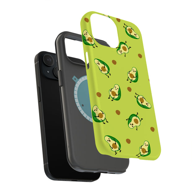 Avocado 2 Tough Cases For Apple iPhone (17, 16, 15, 14, 13, 12, 11, X, SE, 8, 7/ Air, Plus, Pro, Max, Mini, XR, XS), Print in USA