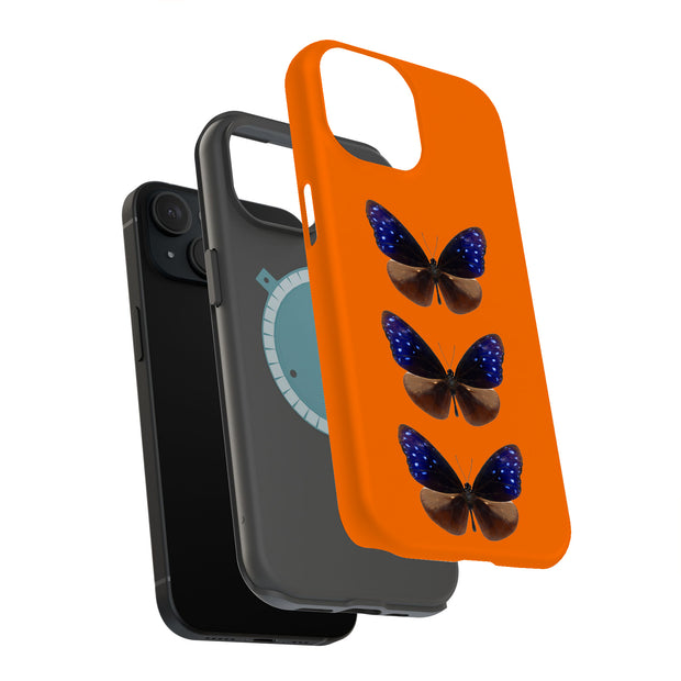 Butterfly Tough Cases For Apple iPhone (17, 16, 15, 14, 13, 12, 11, X, SE, 8, 7/ Air, Plus, Pro, Max, Mini, XR, XS), Print in USA
