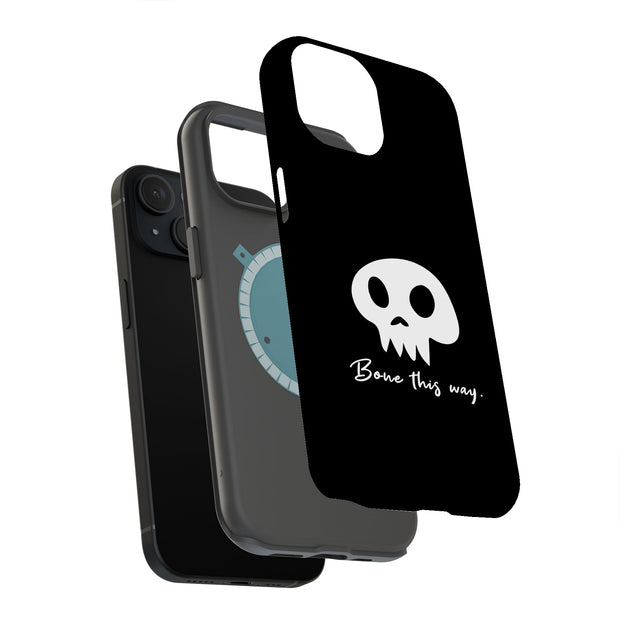 Bone This Way Tough Cases For Apple iPhone (17, 16, 15, 14, 13, 12, 11, X, SE, 8, 7/ Air, Plus, Pro, Max, Mini, XR, XS), Print in USA