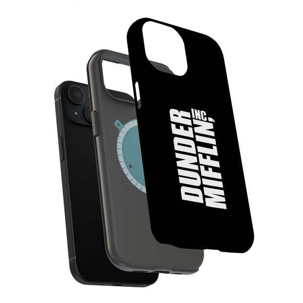Dunder Mifflin Tough Cases For Apple iPhone (17, 16, 15, 14, 13, 12, 11, X, SE, 8, 7/ Air, Plus, Pro, Max, Mini, XR, XS), Print in USA