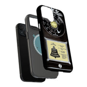 Dial Phone Tough Cases For Apple iPhone (17, 16, 15, 14, 13, 12, 11, X, SE, 8, 7/ Air, Plus, Pro, Max, Mini, XR, XS), Print in USA