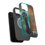 Old Payphone Tough Cases For Apple iPhone (17, 16, 15, 14, 13, 12, 11, X, SE, 8, 7/ Air, Plus, Pro, Max, Mini, XR, XS), Print in USA