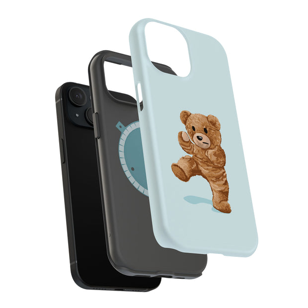 Teddy Fight Tough Cases For Apple iPhone (17, 16, 15, 14, 13, 12, 11, X, SE, 8, 7/ Air, Plus, Pro, Max, Mini, XR, XS), Print in USA
