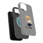 Thrasher Teddy Tough Cases For Apple iPhone (17, 16, 15, 14, 13, 12, 11, X, SE, 8, 7/ Air, Plus, Pro, Max, Mini, XR, XS), Print in USA