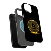 Bitcoin Crypto5 Tough Cases For Apple iPhone (17, 16, 15, 14, 13, 12, 11, X, SE, 8, 7/ Air, Plus, Pro, Max, Mini, XR, XS), Print in USA