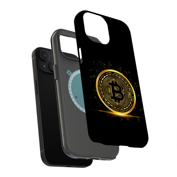 Bitcoin Crypto5 Tough Cases For Apple iPhone (17, 16, 15, 14, 13, 12, 11, X, SE, 8, 7/ Air, Plus, Pro, Max, Mini, XR, XS), Print in USA